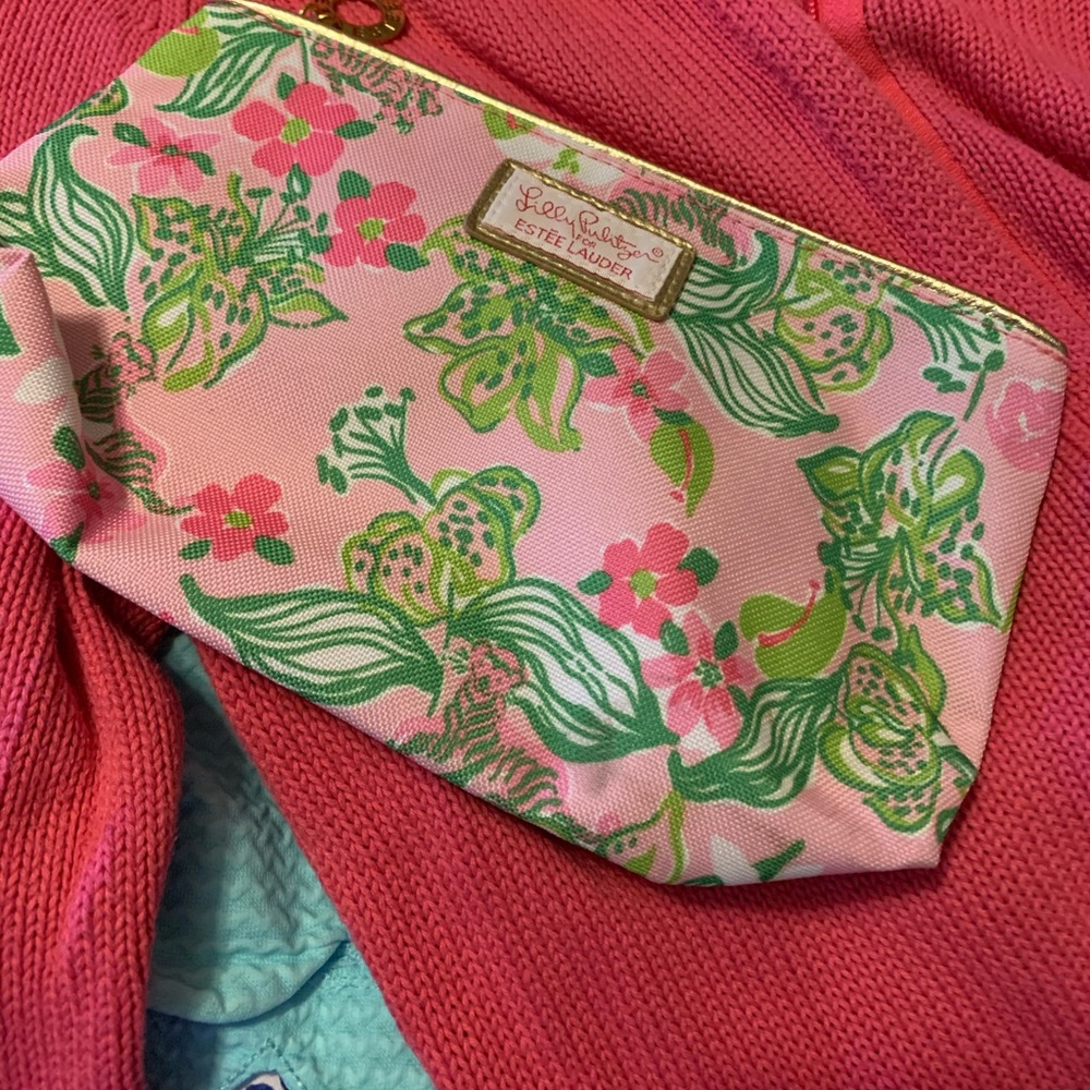 Lilly Pulitzer/Estee Lauder Cosmetic bag